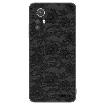 Picasee crna silikonska maskica za Xiaomi Redmi Note 12S - Dark Elegance