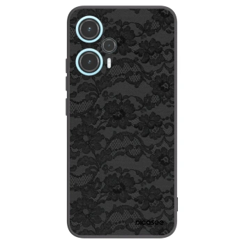 Picasee crna silikonska maskica za Xiaomi Poco F5 - Dark Elegance