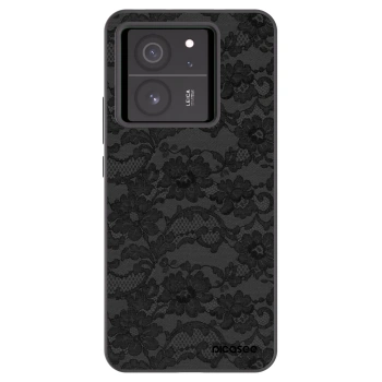 Picasee crna silikonska maskica za Xiaomi 13T Pro - Dark Elegance