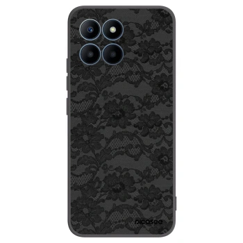 Picasee crna silikonska maskica za Honor 70 Lite - Dark Elegance