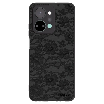 Picasee crna silikonska maskica za Honor X7a - Dark Elegance