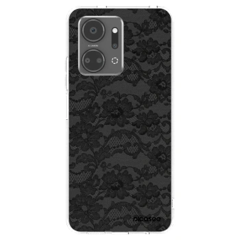 Picasee silikonska prozirna maskica za Honor X7a - Dark Elegance
