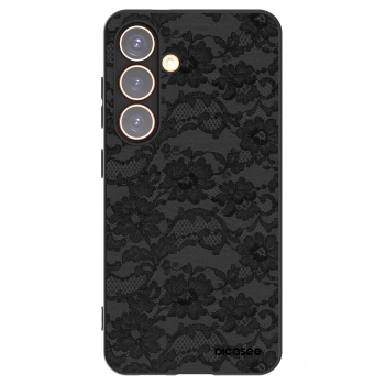 Picasee crna silikonska maskica za Samsung Galaxy S24 S921B 5G - Dark Elegance