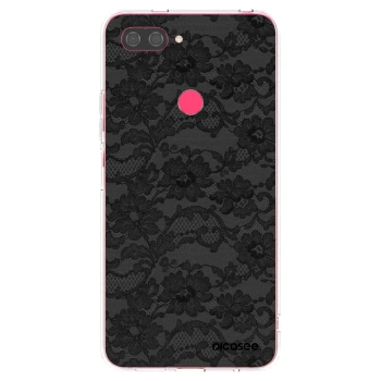 Picasee silikonska prozirna maskica za Xiaomi Mi 8 Lite - Dark Elegance