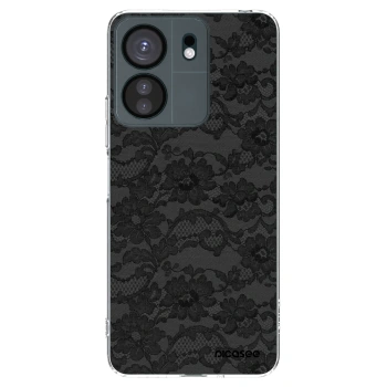 Picasee silikonska prozirna maskica za Xiaomi Redmi 13C 4G - Dark Elegance