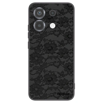 Picasee crna silikonska maskica za Xiaomi Poco X6 - Dark Elegance