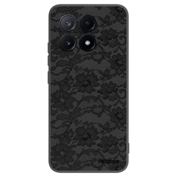 Picasee crna silikonska maskica za Xiaomi Poco X6 Pro - Dark Elegance
