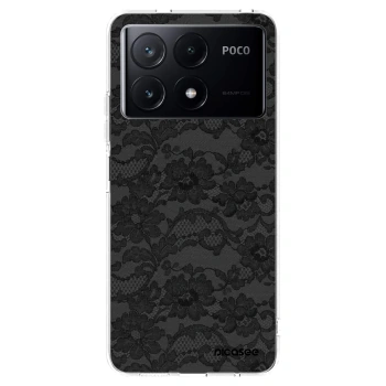 Picasee silikonska prozirna maskica za Xiaomi Poco X6 Pro - Dark Elegance