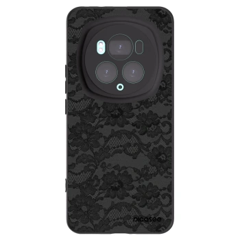 Picasee crna silikonska maskica za Honor Magic6 Pro - Dark Elegance