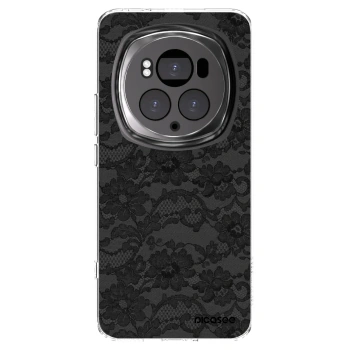 Picasee silikonska prozirna maskica za Honor Magic6 Pro - Dark Elegance