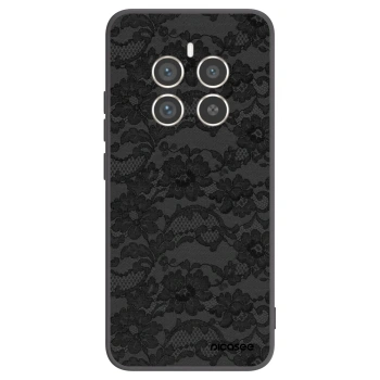 Picasee crna silikonska maskica za Realme 12 Pro 5G - Dark Elegance
