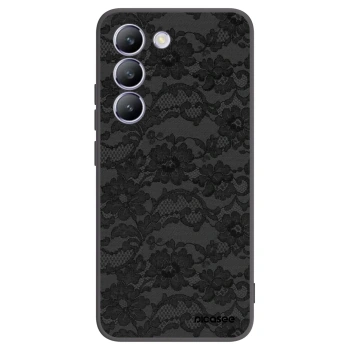 Picasee crna silikonska maskica za Vivo V40 SE 5G - Dark Elegance