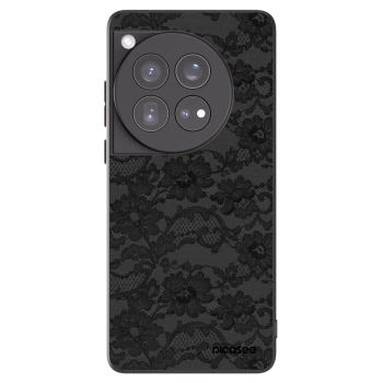 Picasee crna silikonska maskica za OnePlus 12 5G - Dark Elegance