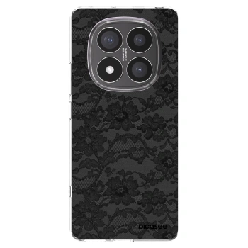 Picasee silikonska prozirna maskica za Xiaomi Redmi Note 14 Pro+ 5G - Dark Elegance