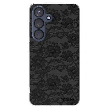 Picasee silikonska prozirna maskica za Samsung Galaxy S25 5G - Dark Elegance