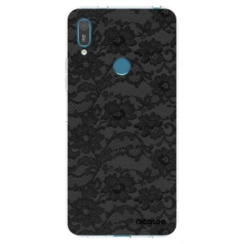 Picasee silikonska prozirna maskica za Huawei Y7 2019 - Dark Elegance