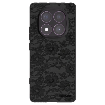 Picasee crna silikonska maskica za Xiaomi Redmi Note 14 Pro 4G - Dark Elegance