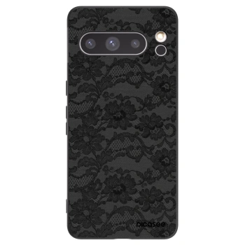 Picasee crna silikonska maskica za Google Pixel 8 Pro - Dark Elegance