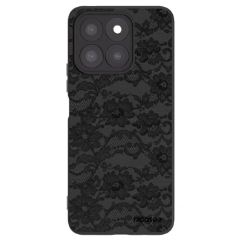 Picasee crna silikonska maskica za Honor X8c - Dark Elegance