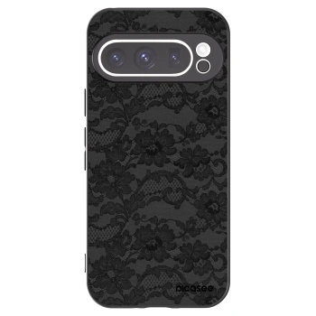 Picasee crna silikonska maskica za Google Pixel 9 Pro - Dark Elegance