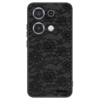Picasee crna silikonska maskica za Xiaomi Redmi Note 14S - Dark Elegance