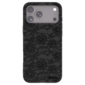 Picasee crna silikonska maskica za Apple iPhone 17 Pro Max - Dark Elegance