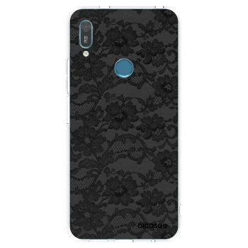 Picasee silikonska prozirna maskica za Huawei Y6 2019 - Dark Elegance