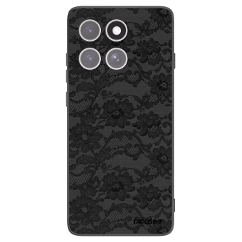 Picasee crna silikonska maskica za Motorola Edge 60 Fusion - Dark Elegance