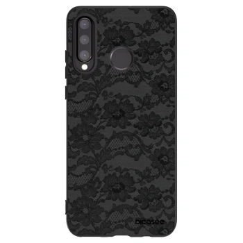 Picasee crna silikonska maskica za Huawei P30 Lite - Dark Elegance