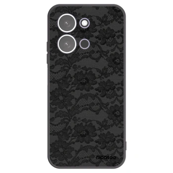 Picasee crna silikonska maskica za Xiaomi Redmi 15C 5G - Dark Elegance