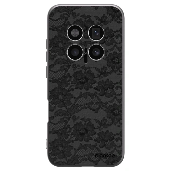 Picasee crna silikonska maskica za Honor Magic8 Pro 5G - Dark Elegance