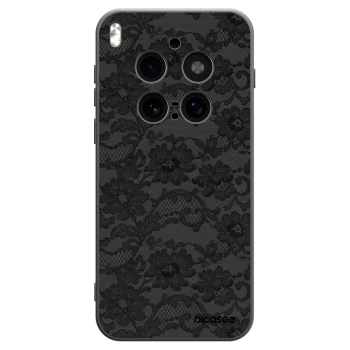 Picasee crna silikonska maskica za Vivo X300 Pro - Dark Elegance