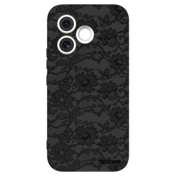Picasee crna silikonska maskica za Honor 600 Lite - Dark Elegance