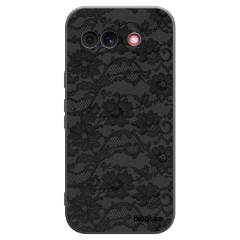 Picasee crna silikonska maskica za Google Pixel 10a - Dark Elegance