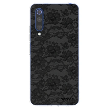 Picasee silikonska prozirna maskica za Xiaomi Mi 9 SE - Dark Elegance