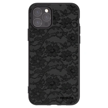 Picasee crna silikonska maskica za Apple iPhone 11 Pro - Dark Elegance