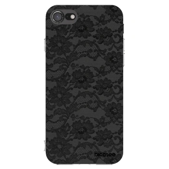 Picasee silikonska prozirna maskica za Apple iPhone 8 - Dark Elegance