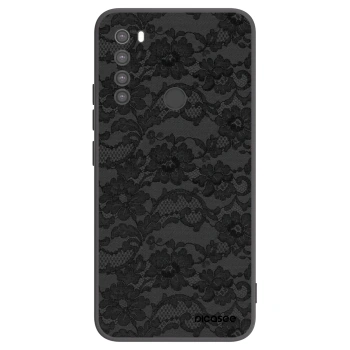 Picasee crna silikonska maskica za Xiaomi Redmi Note 8 - Dark Elegance
