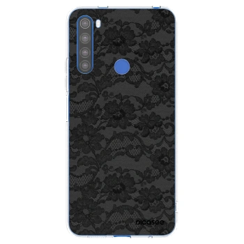 Picasee silikonska prozirna maskica za Xiaomi Redmi Note 8T - Dark Elegance