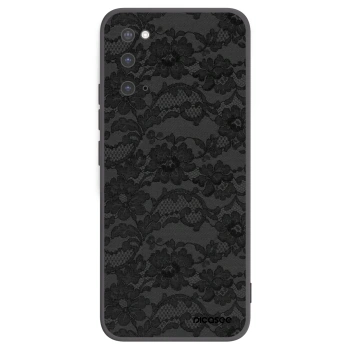 Picasee crna silikonska maskica za Samsung Galaxy S20 G980F - Dark Elegance