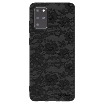 Picasee crna silikonska maskica za Samsung Galaxy S20+ G985F - Dark Elegance