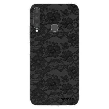 Picasee silikonska prozirna maskica za Huawei P40 Lite E - Dark Elegance
