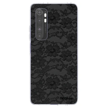Picasee silikonska prozirna maskica za Xiaomi Mi Note 10 Lite - Dark Elegance