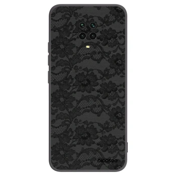Picasee crna silikonska maskica za Xiaomi Redmi Note 9S - Dark Elegance