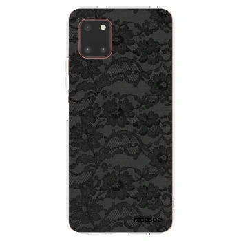 Picasee silikonska prozirna maskica za Samsung Galaxy Note 10 Lite N770F - Dark Elegance