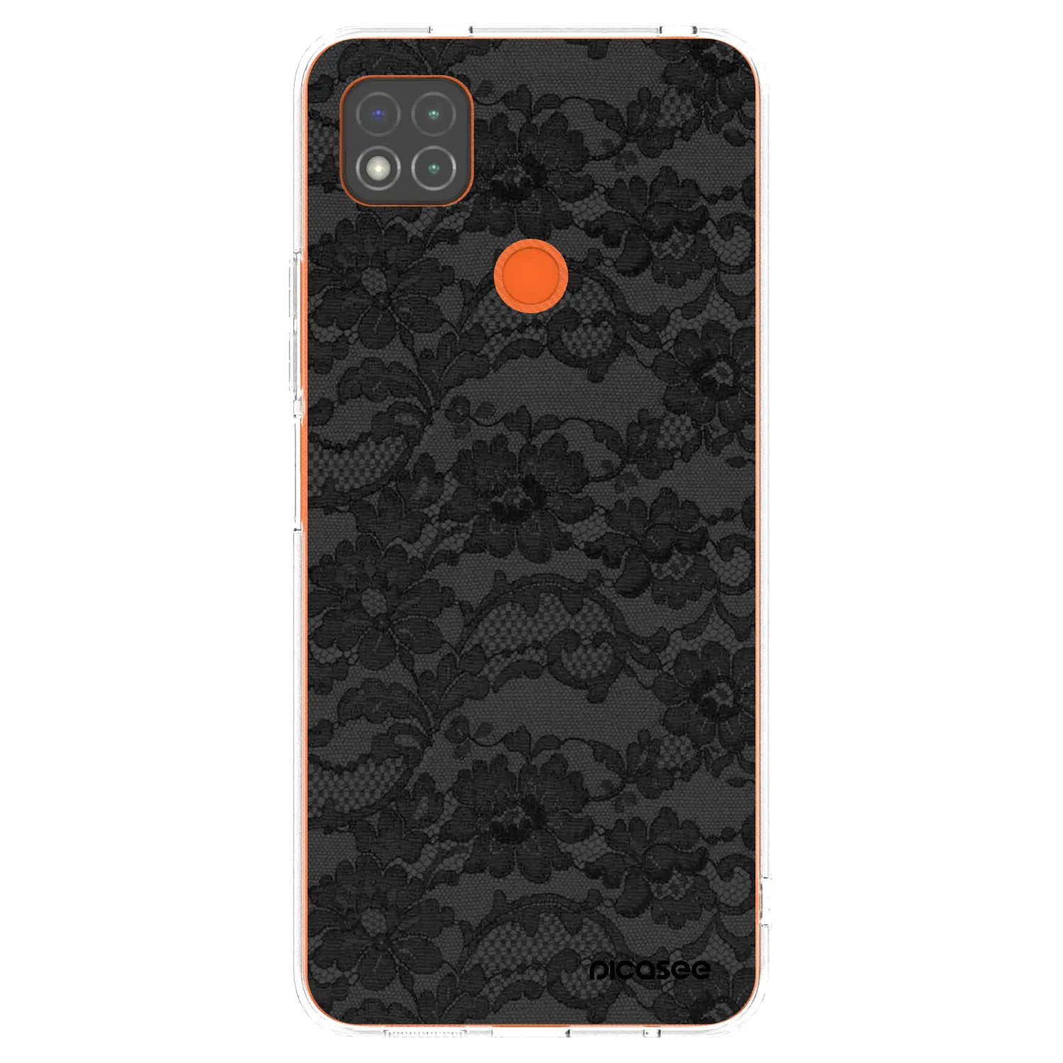 Picasee silikonska prozirna maskica za Xiaomi Redmi 9C - Dark Elegance