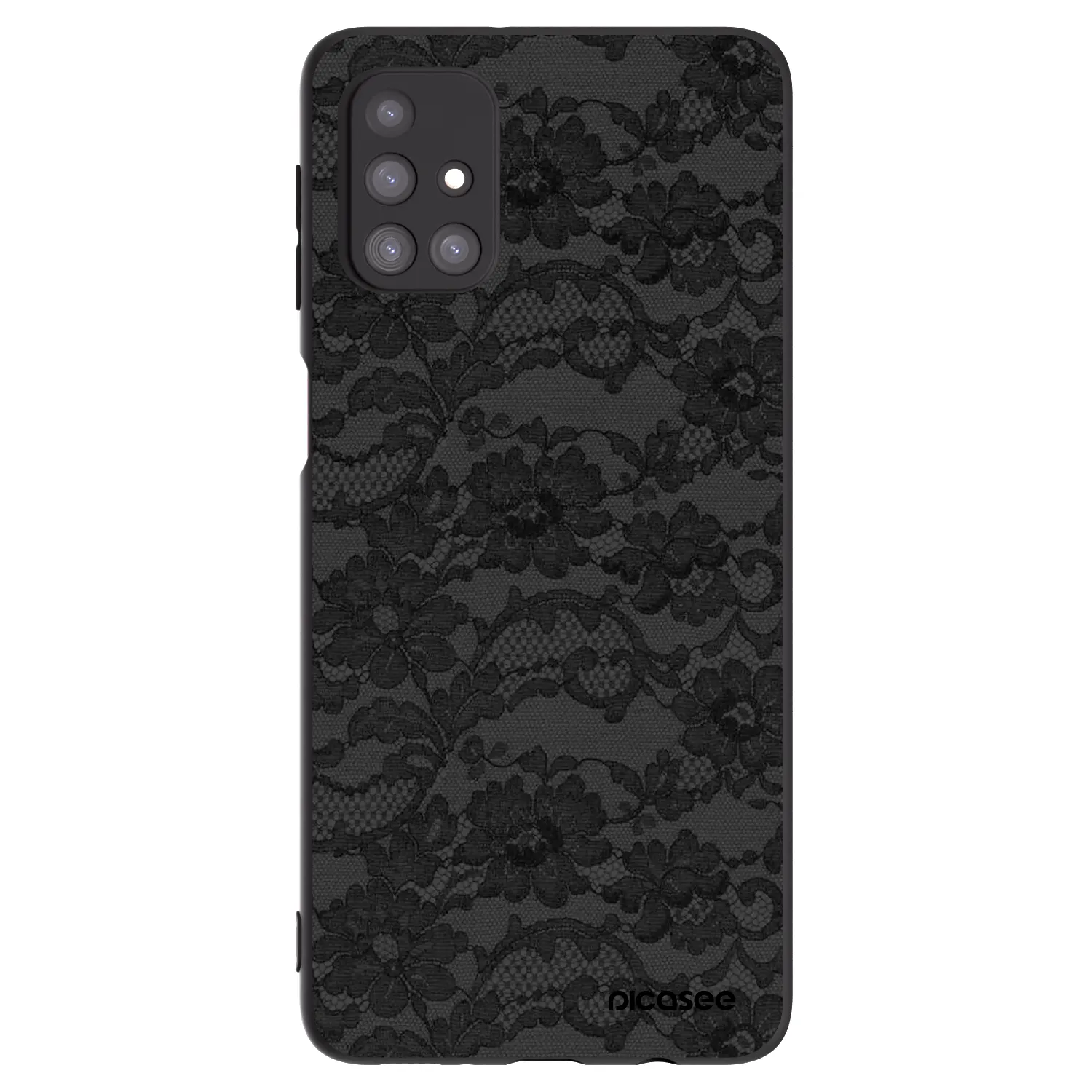 Picasee crna silikonska maskica za Samsung Galaxy M31s - Dark Elegance