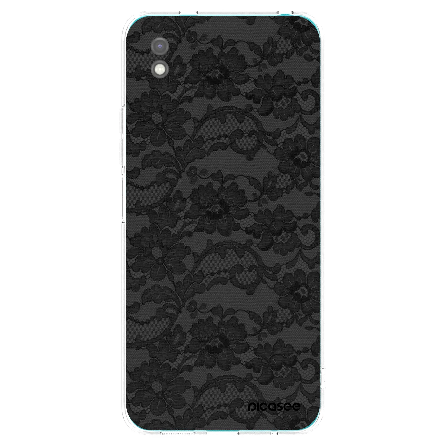 Picasee crna silikonska maskica za Xiaomi Redmi 9A - Dark Elegance