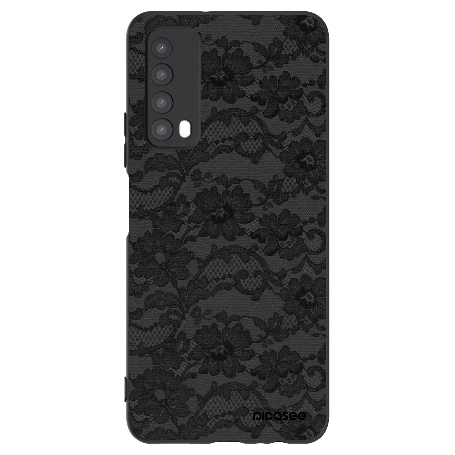 Picasee crna silikonska maskica za Huawei P Smart 2021 - Dark Elegance