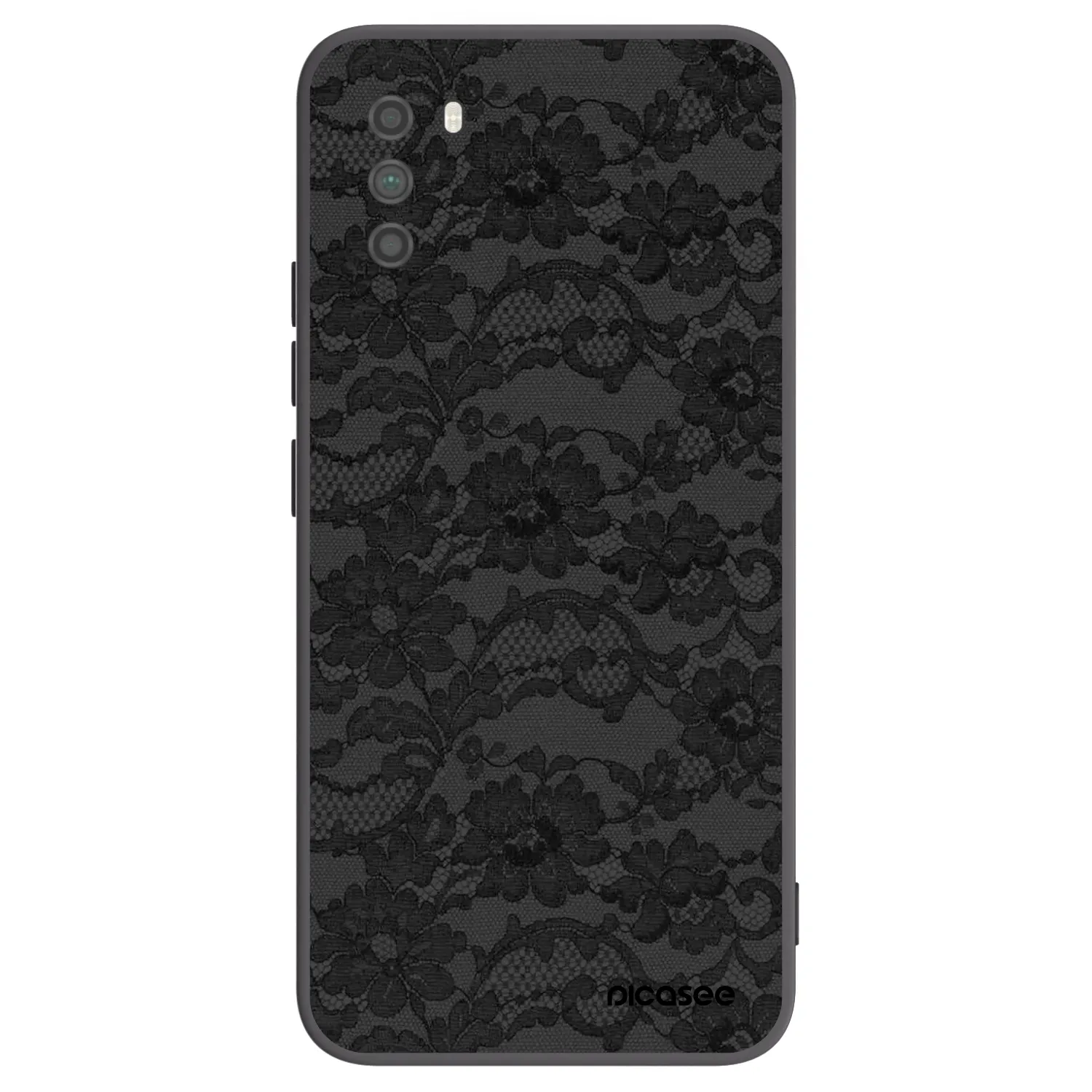 Picasee crna silikonska maskica za Xiaomi Poco M3 - Dark Elegance
